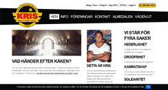 Desktop Screenshot of kris.a.se